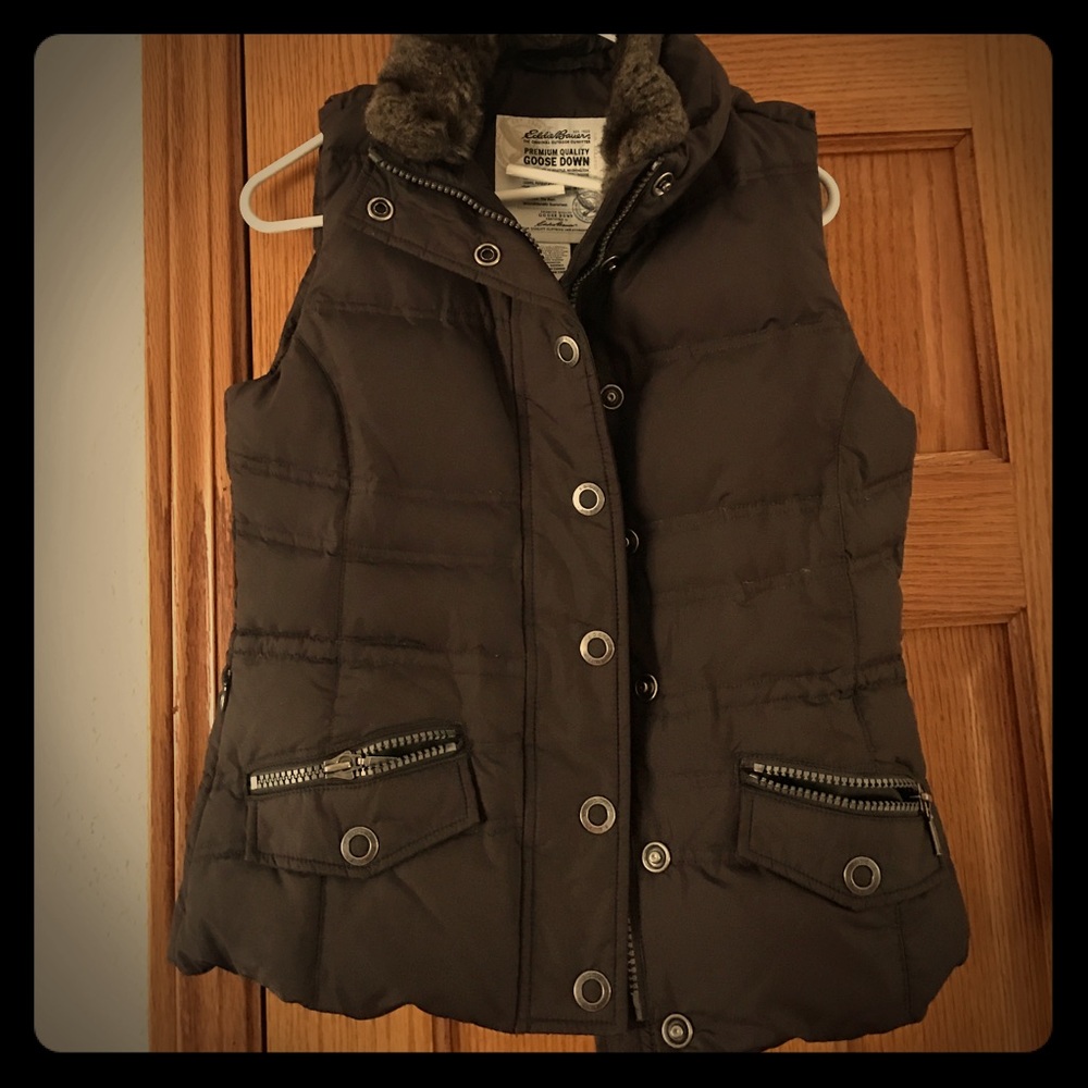 Eddie Bauer vest!