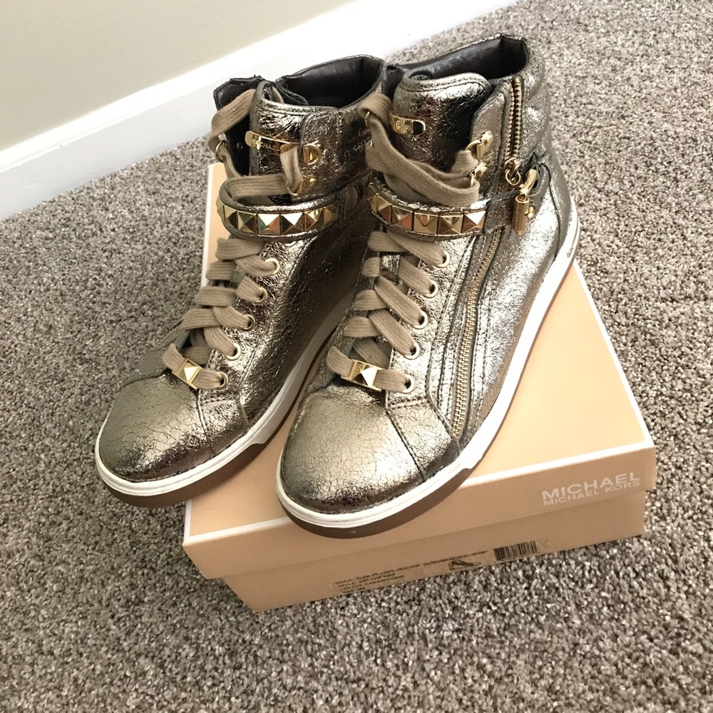 Michael Kors glam studded high top