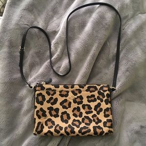 Coach Leopard Print Crossbody
