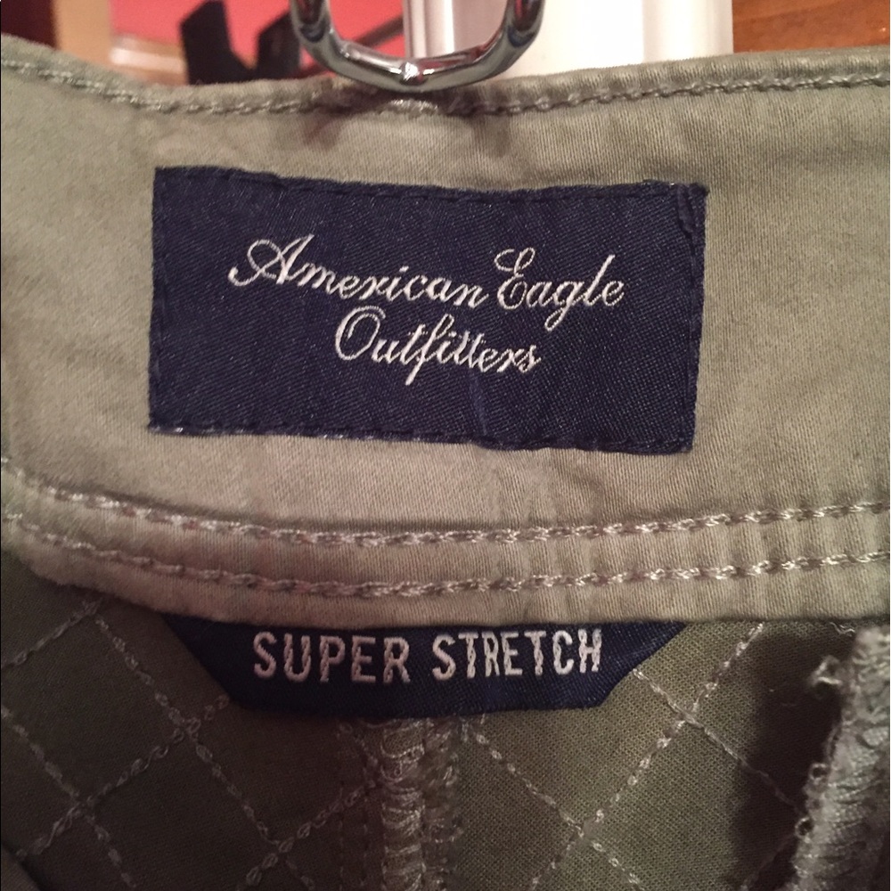 Light green Moto pants