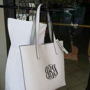 Revisable Monogram Leather Totes
