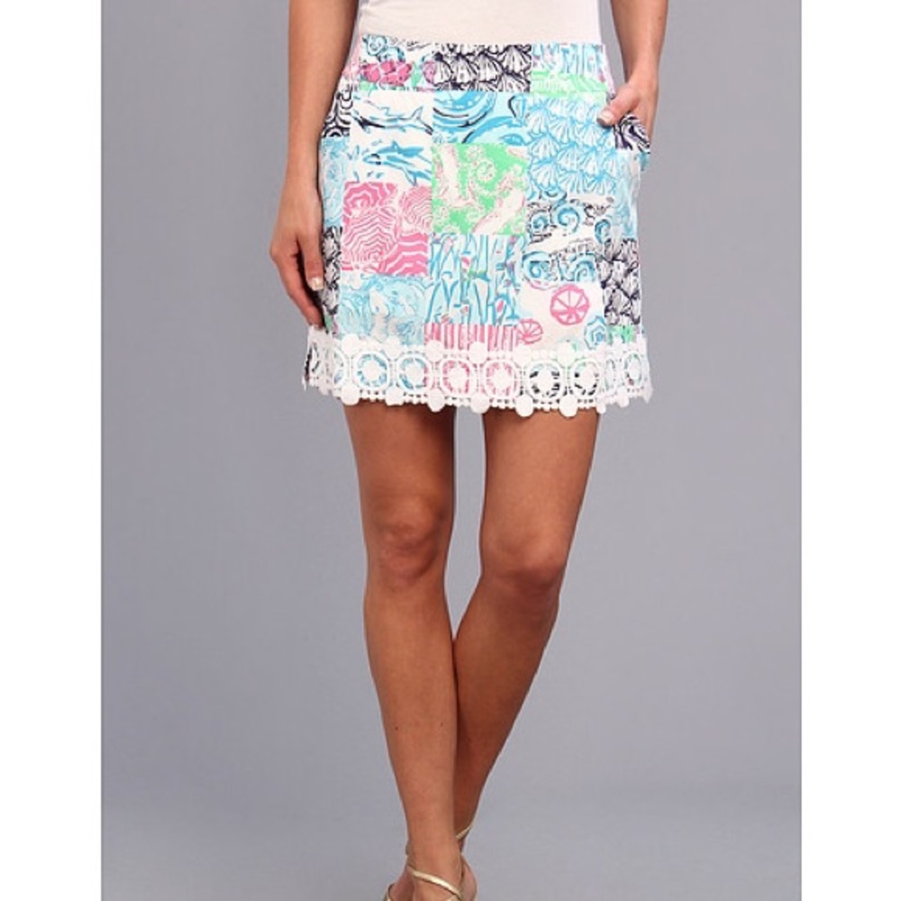 NWOT LILLY PULITZER Marigold Skort