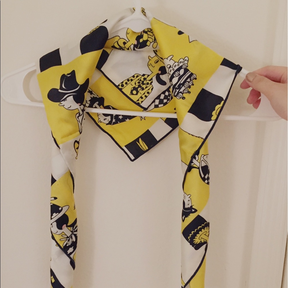 Silk scarf