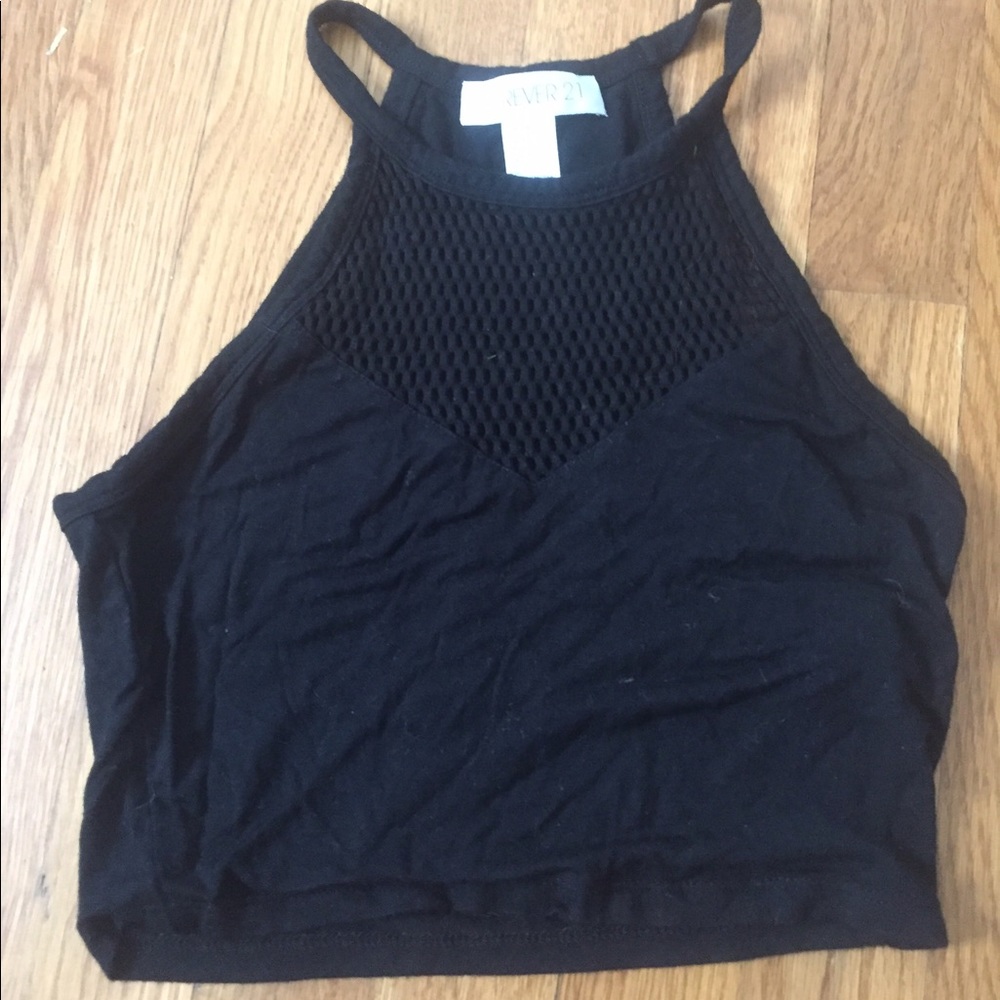 Black Crop Top