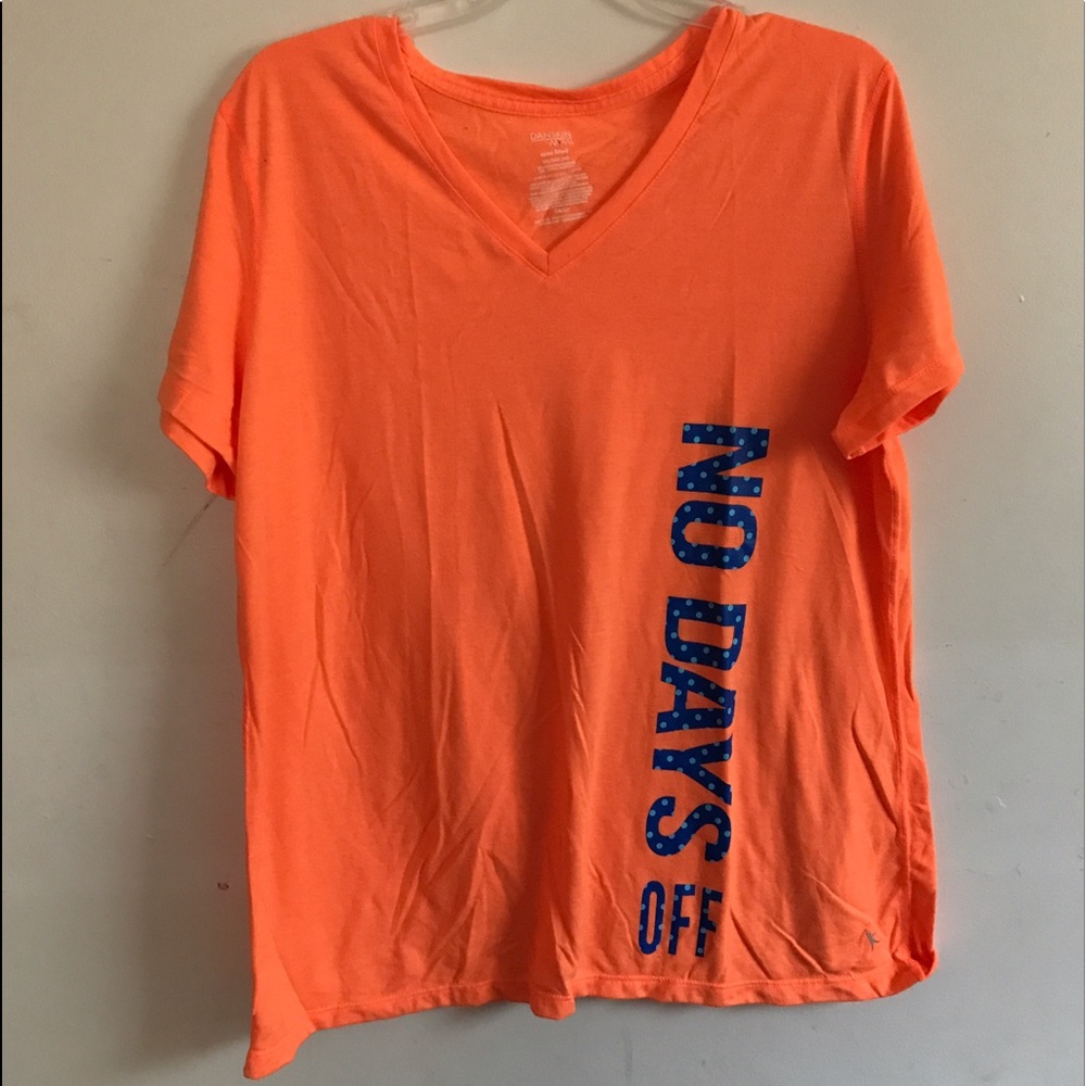 XXL Danskin Now Semi Fitted Workout Shirt