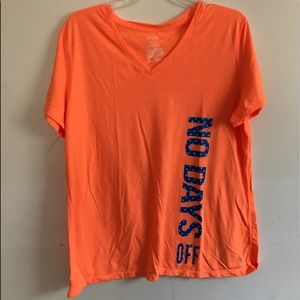 XXL Danskin Now Semi Fitted Workout Shirt