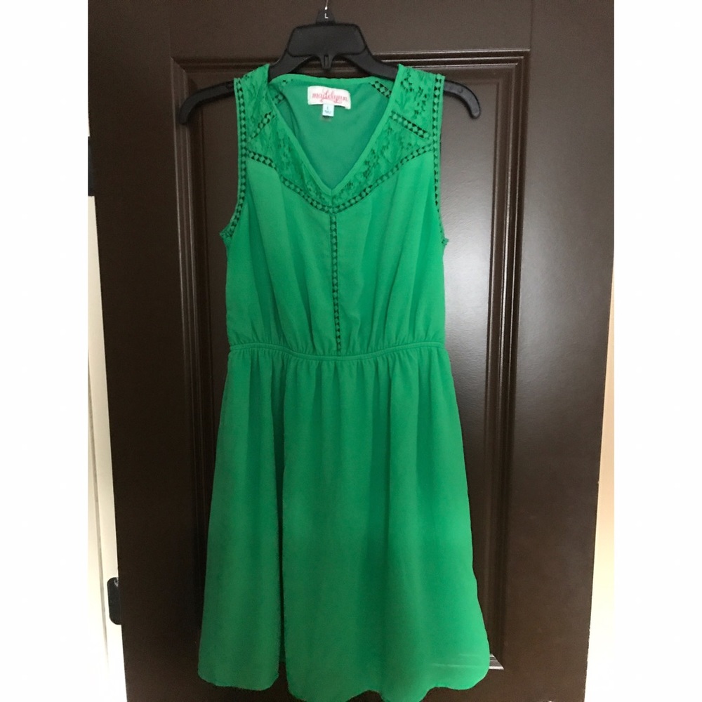 Green dress