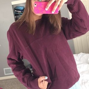 Vintage burgundy sweatshirt