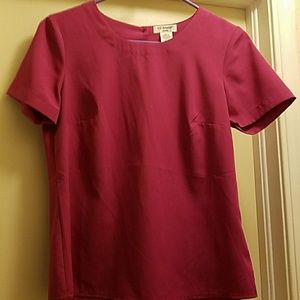 Fuchsia colored blouse