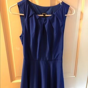 Royal blue dress
