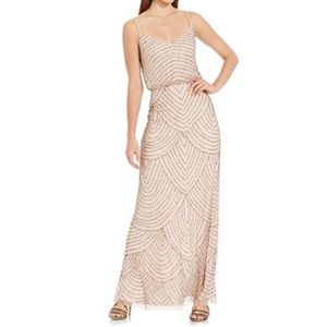 Adrianna papell long blouson dress