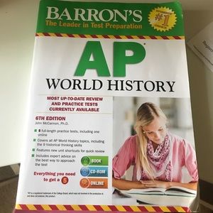 BRAND NEW NO WRITING AP WORLD HISTORY