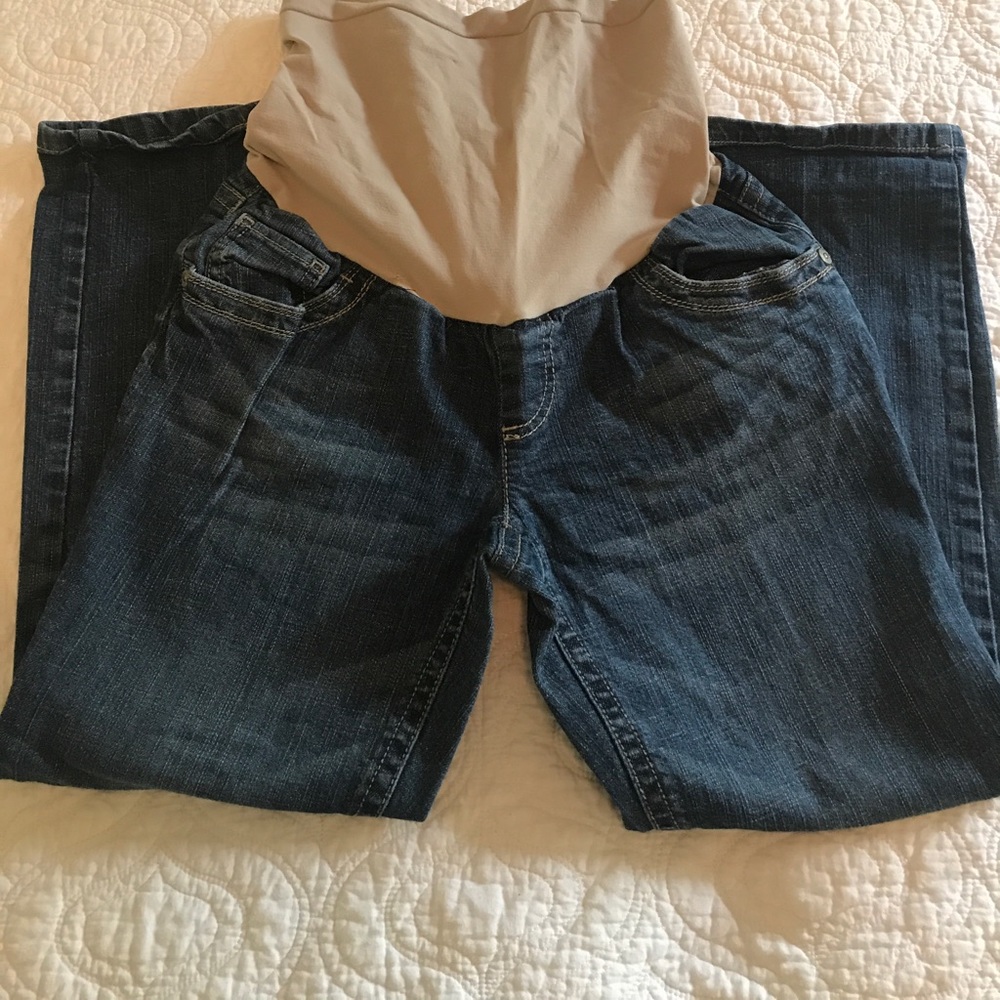 Maternity Capri Jeans