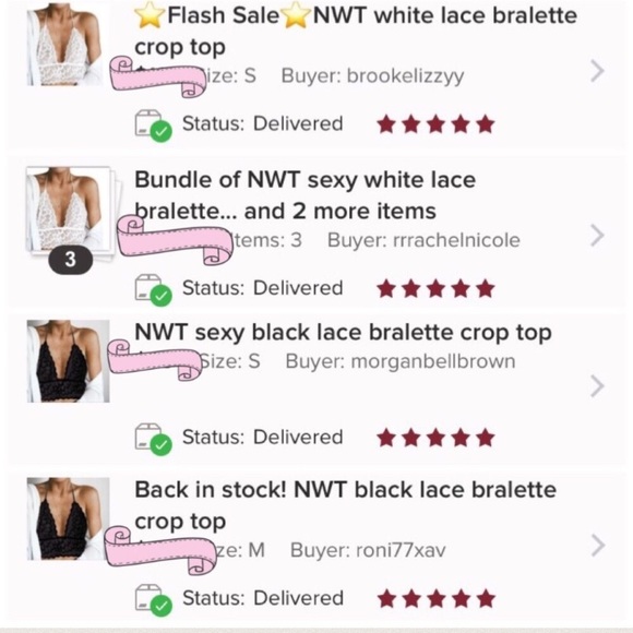 ❗️Restocking❗️ Comment to be notified 🖤 - Picture 4 of 4