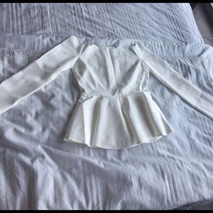 Elegant white Top