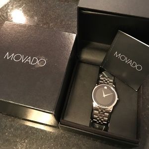 Movado Museum Stainless Steel Watch (gently used)