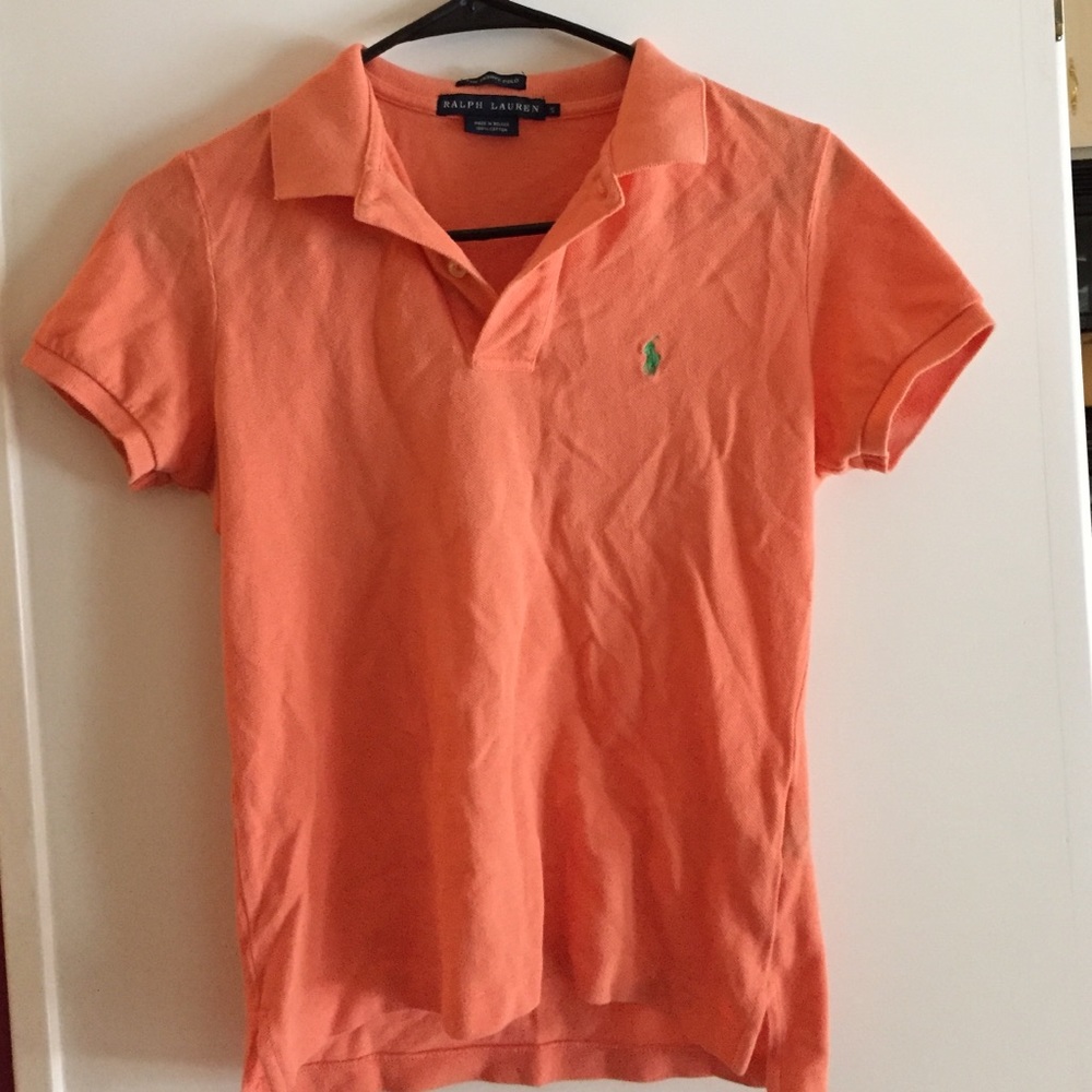 Ralph Lauren orange polo