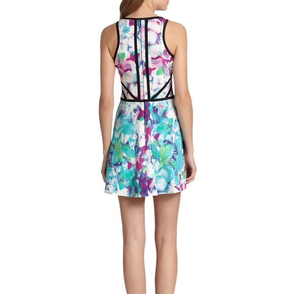 Parker Shelby Floral-Print Fit and Flare Dress - Picture 2 of 7