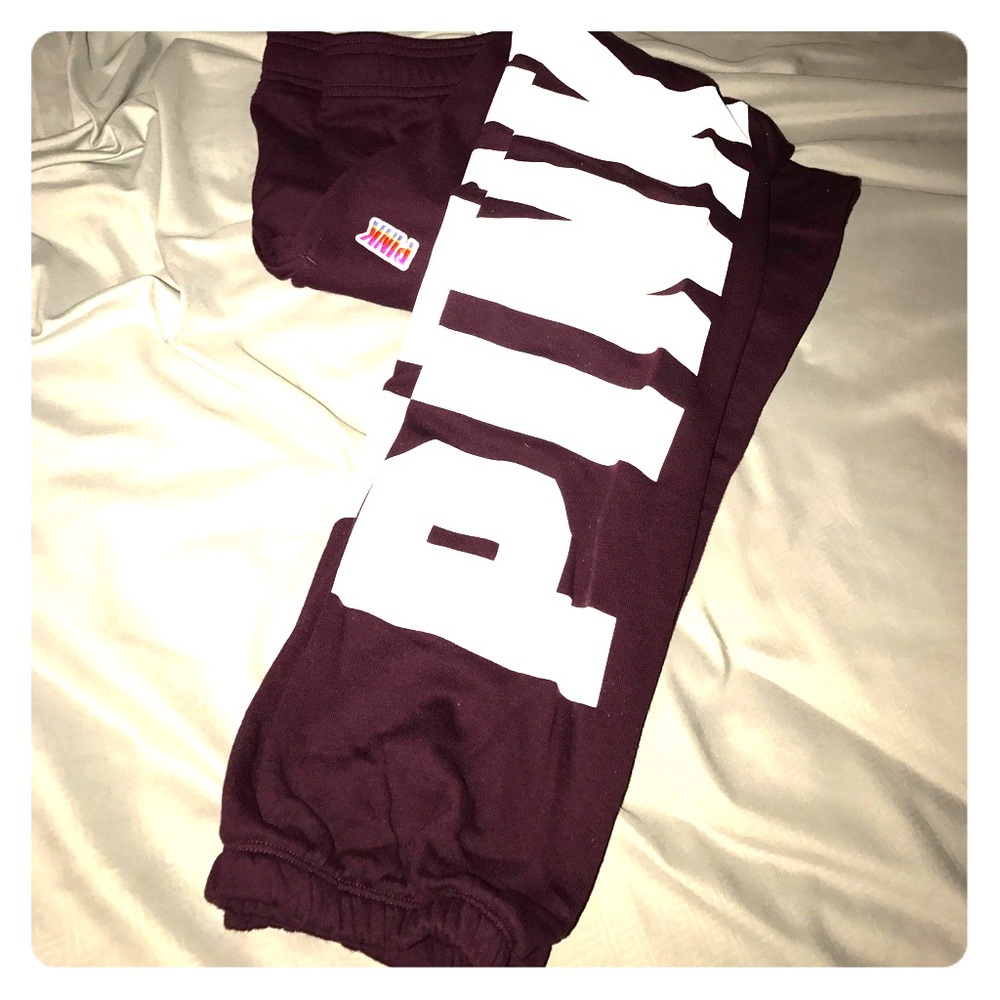 Maroon PINK sweats
