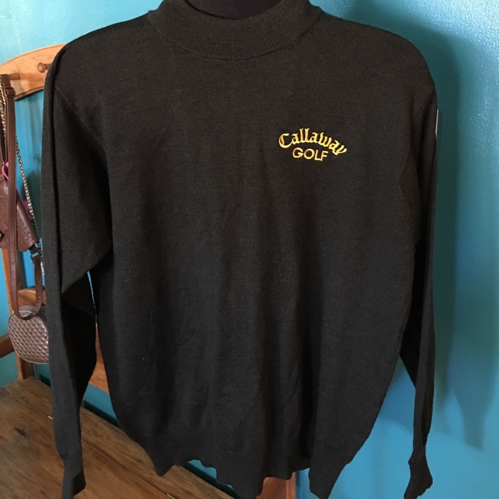 Callaway Golf medium hunter green sweater