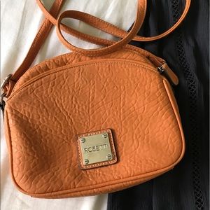 Orange Cross Body Bag