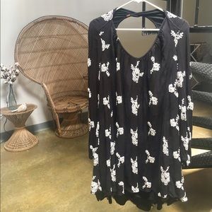Free People Embroidered Austin Dress