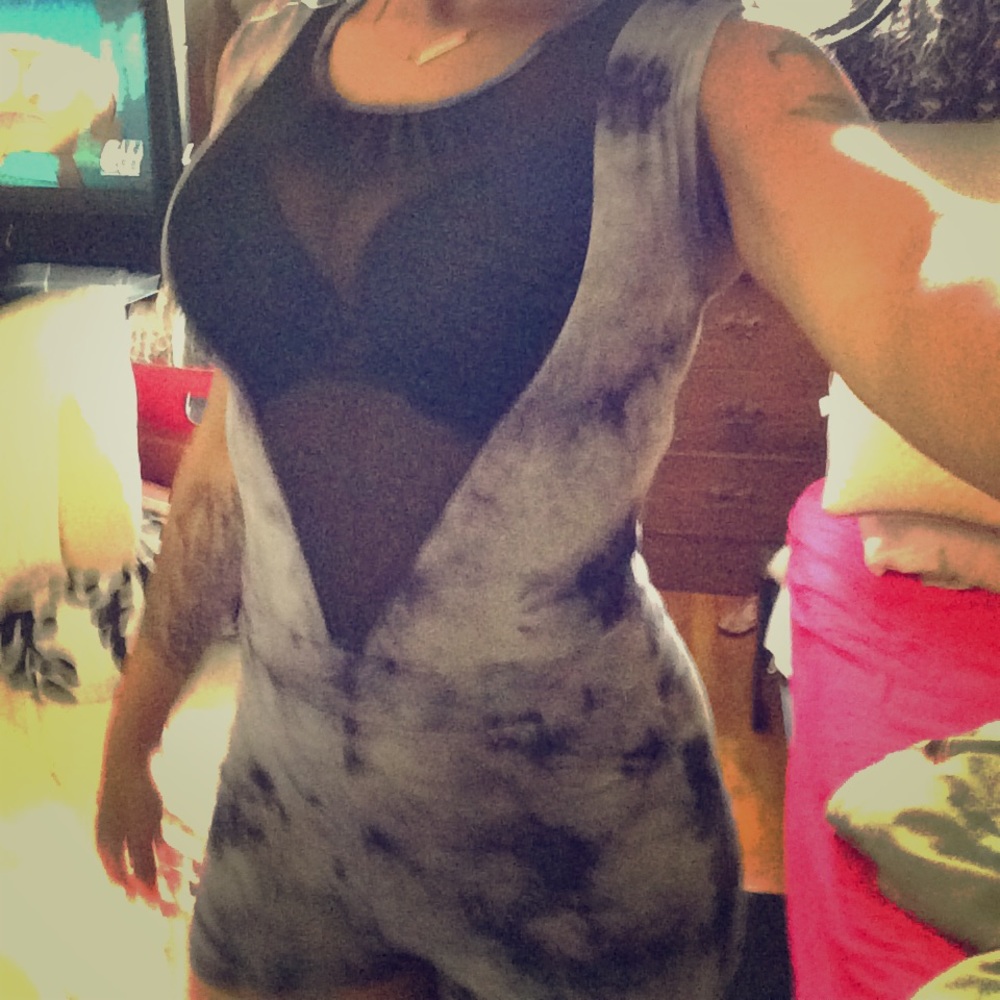 Tie dye romper