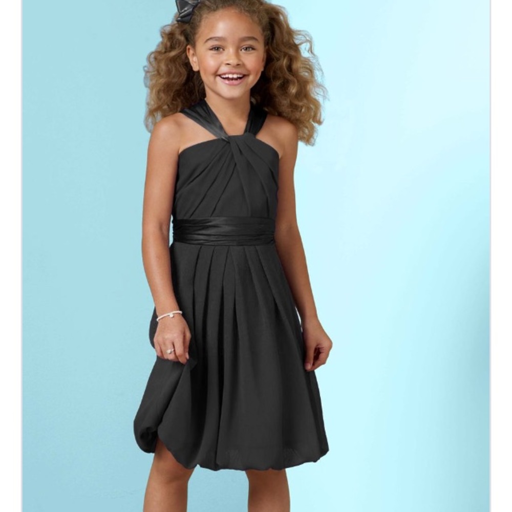 Black Chiffon dress Kids