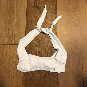 White Frankie's bikini top