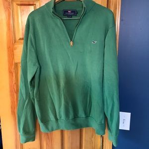 Vineyard Vines Green Quarter-Zip