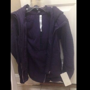 Fleecy keen jacket lululemon new