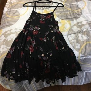 Free people circle or flowers slip dress