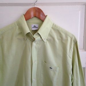 Men's Lacoste Button Up Shirt