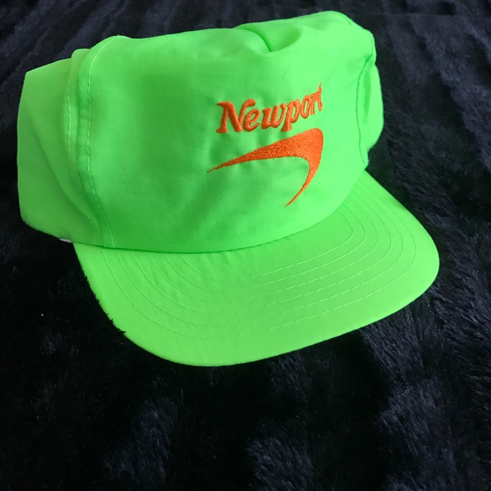 VINTAGE 90s NWOT Newport Snapback Baseball Hat