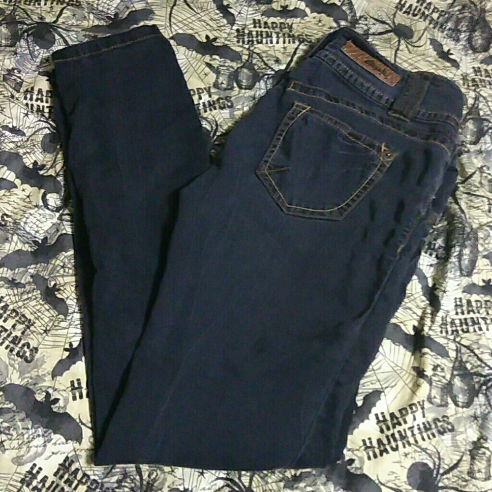 Size 3 Super Dark Blue Women's Skinnys