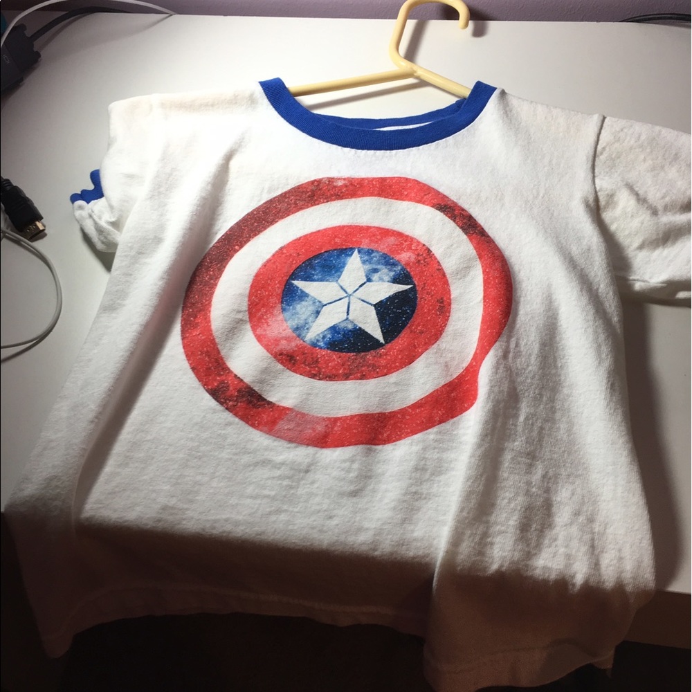 captain america tee