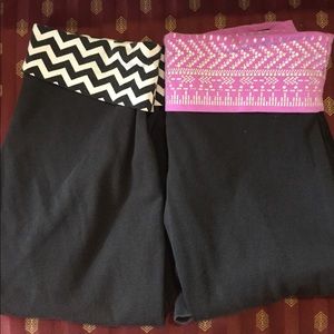 2 Pair SO Skinny Boot Yoga Pants