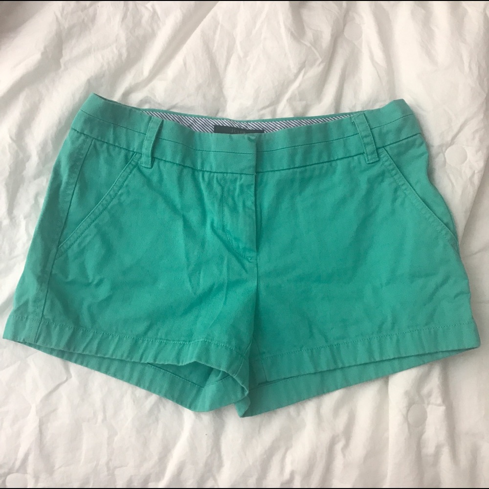 🚫SOLD LOCALLY🚫J.Crew teal shorts