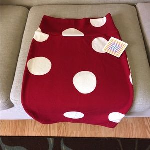LuLaRoe XS Polka Dot Cassie Skirt