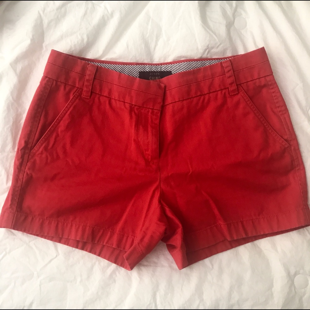 🚫SOLD LOCALLY🚫J.Crew Chino Red Shorts