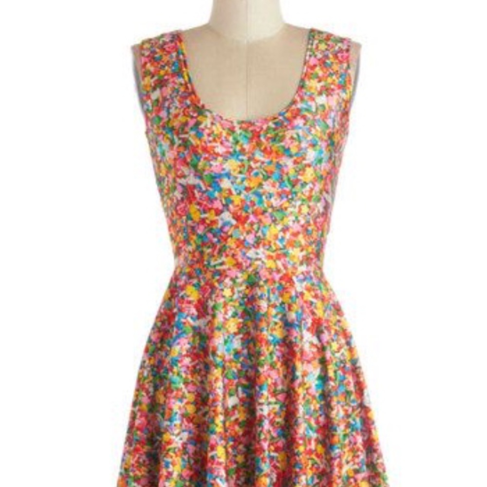 Modcloth Candy Print 🍭 Dress by Pretty Snake S