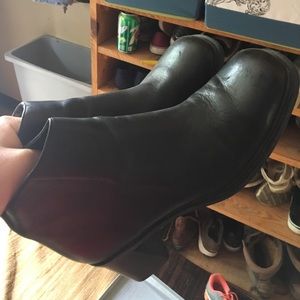 Black booties ankle boots