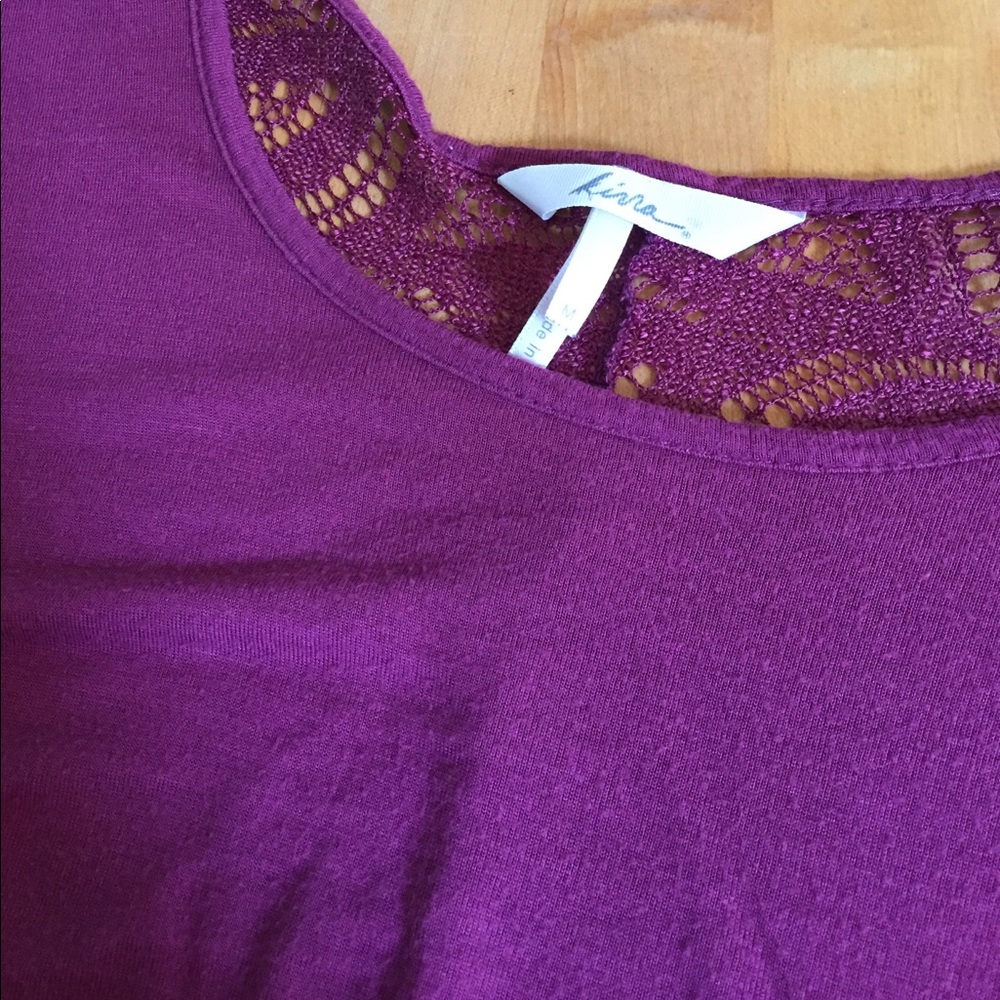 Kirra Raspberry Crop Top - Picture 2 of 4