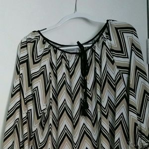 Women's striped blouse