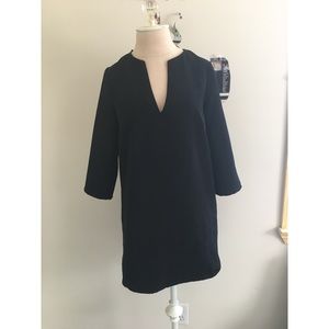 Black Quarter Sleeved Dress