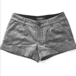 Cuffed Fishbone Shorts