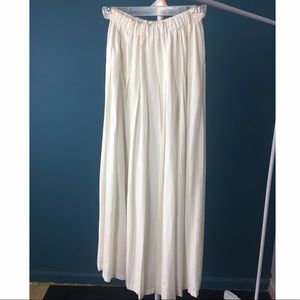 Marisa Christina Classic Skirts - White pleated maxi dress Marisa Christina Classic Skirts - White pleated maxi dress