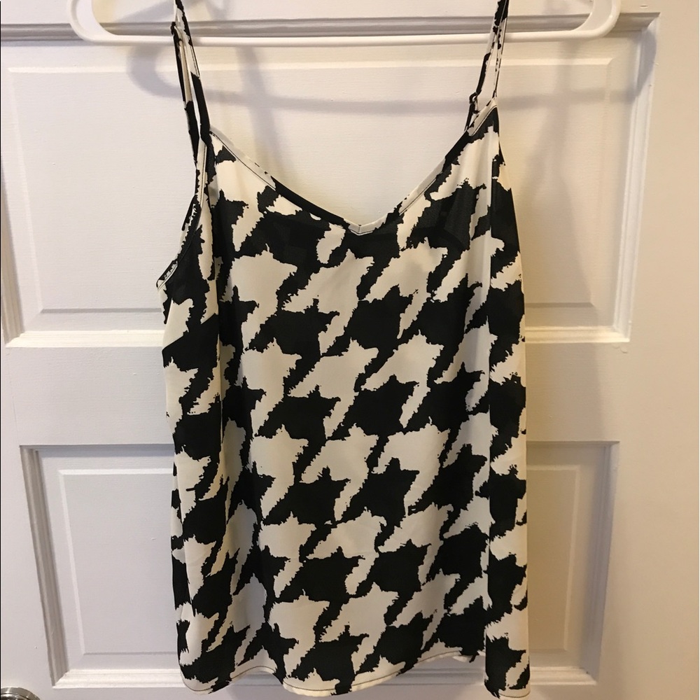 Houndstooth camisole