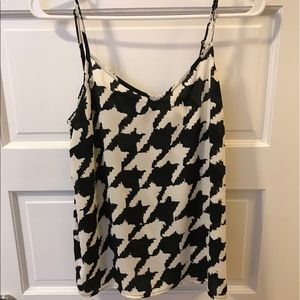 Houndstooth camisole