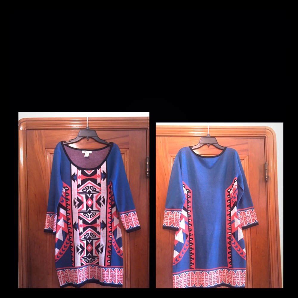 Flying Tomato Colorful Tribal Printed Dress